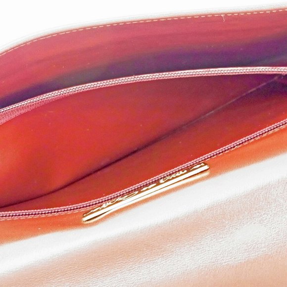 Cartier Clutch Bag Mastline Bordeaux Leather Authentic USED T9482 - Picture 7 of 8